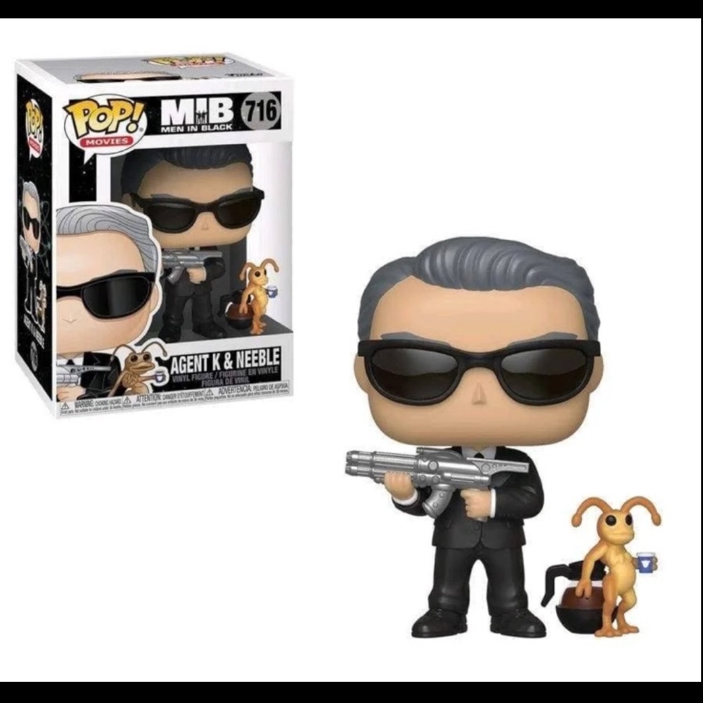 Funko Pop! Vinyl: Men in Black - Agent K & Neeble #716